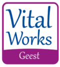 Vital works logo Geest Vital works logo Geest
